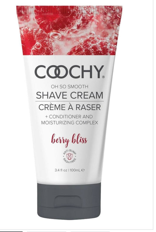 New! Coochy Berry Bliss Shave Cream 3.4oz