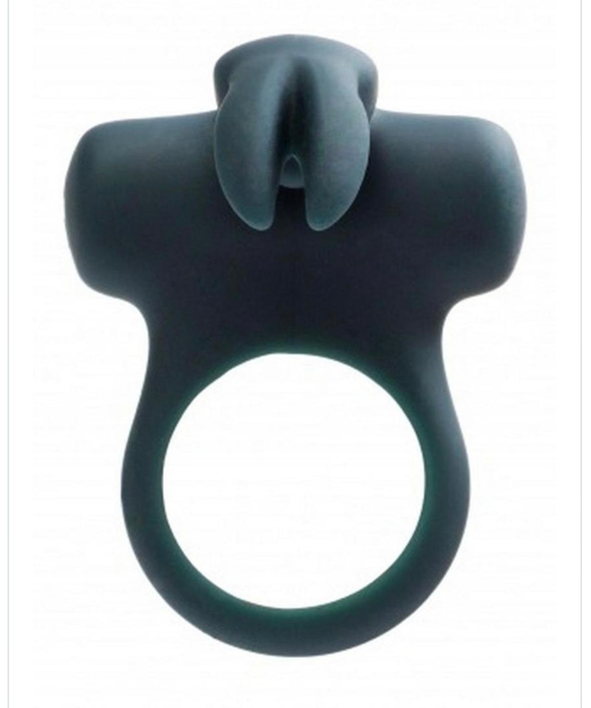 New! Frisky Bunny Rechargeable Silicone Vibrating C-ring