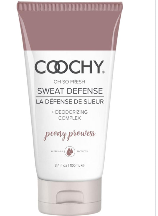 Coochy Sweat Defense Lotion Peony Prowess 3.4oz